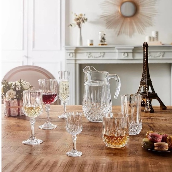 Cristal D’Arques Longchamp Highball Glasses Set - Picture 5 of 9